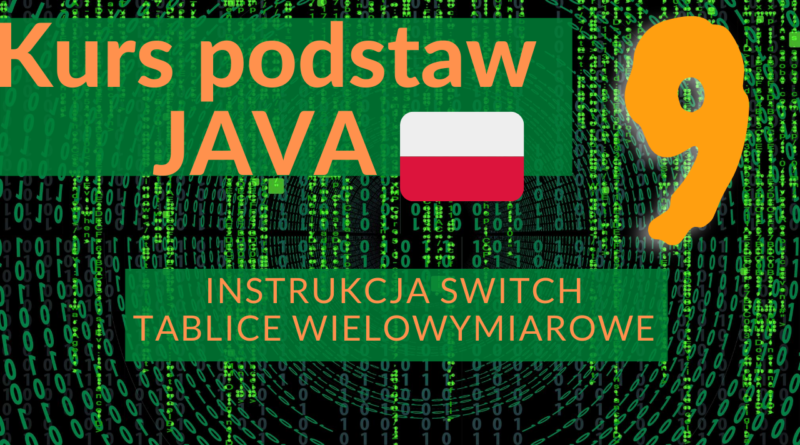 Instrukcja switch w Javie oraz tablice wielowymiarowe