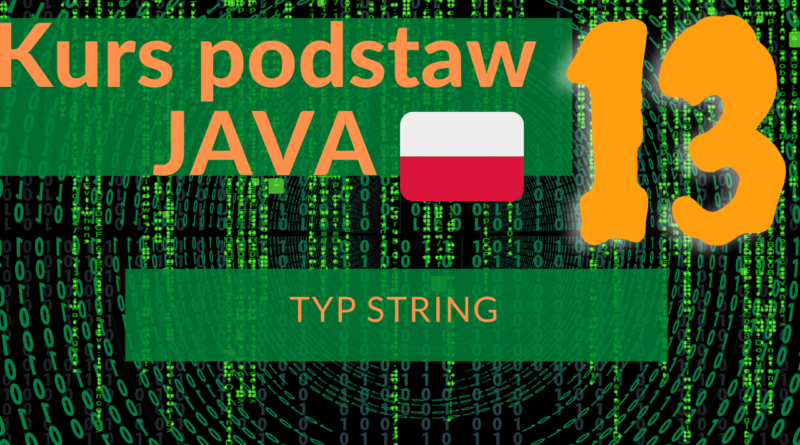 Java - Typ String